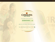 Tablet Screenshot of carolans.ie